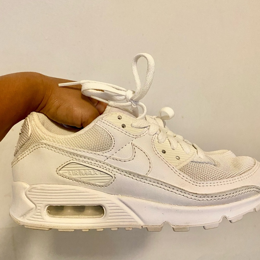 Nike Air Max All-White Sneakers - Picture 5 of 6